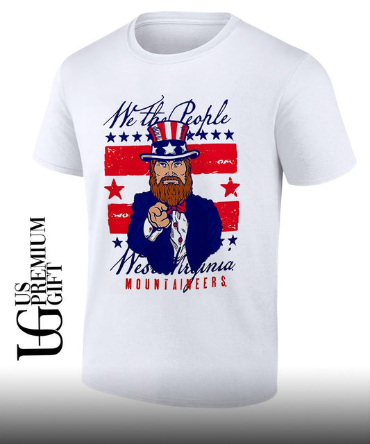 West Virginia Mountaineers Uncle Sam We the People shirt