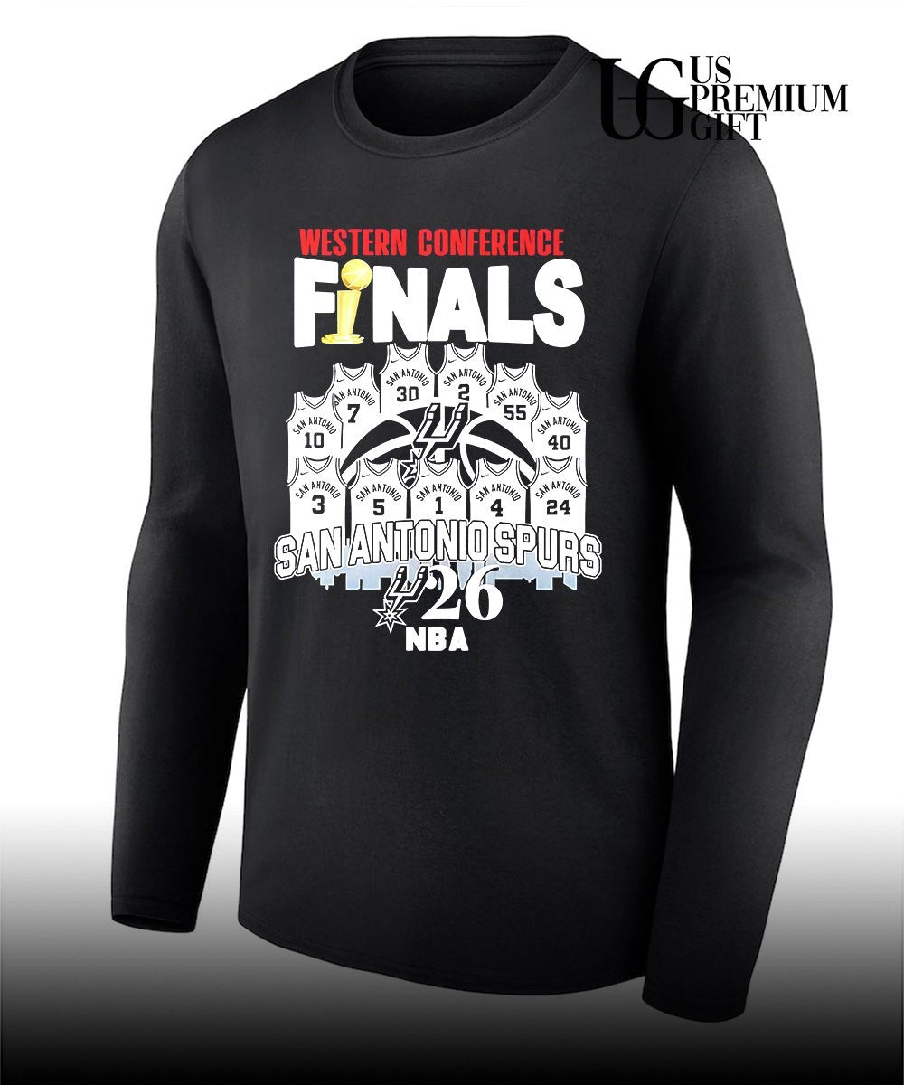 Western Conference Finals San Antonio Spurs 2026 NBA Player shirt