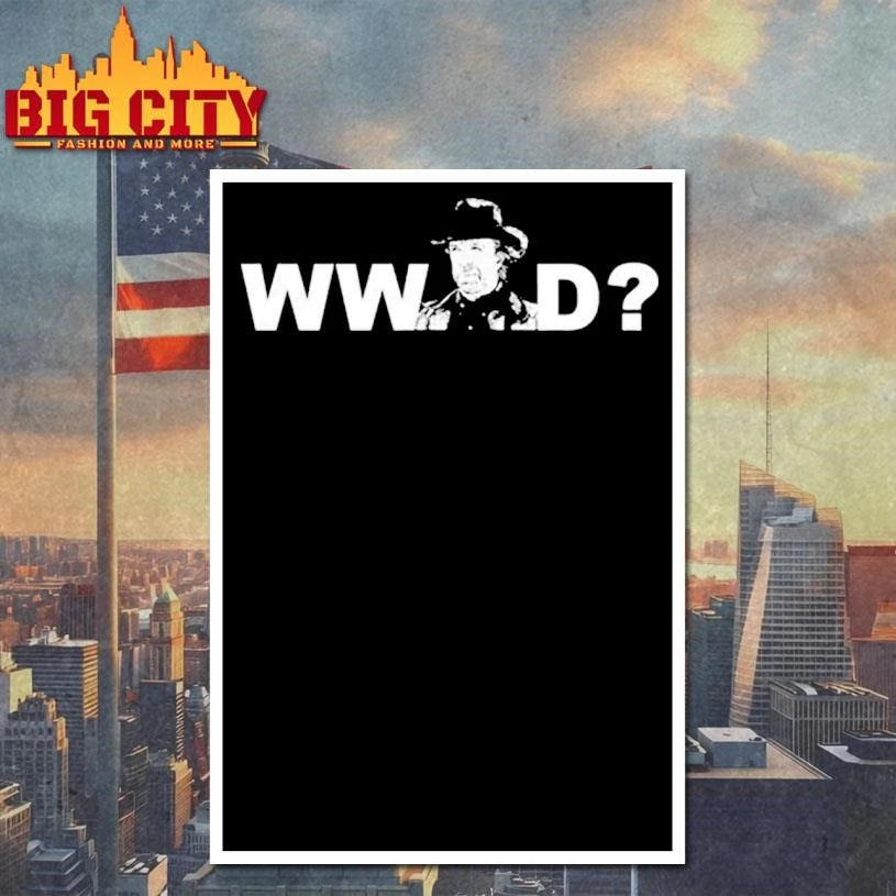 What Would Chuck Norris Do Hero Graphic Shirt