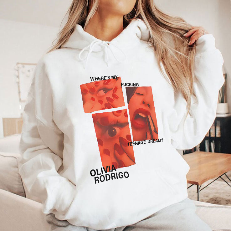 Where’s My Fucking Teenage Dream Olivia Rodrigo T Shirt