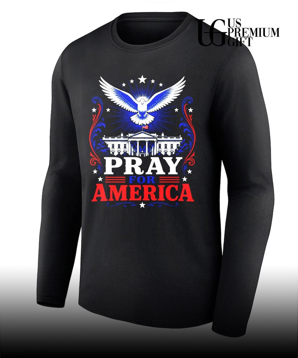 White House Dove Pray for America shirt