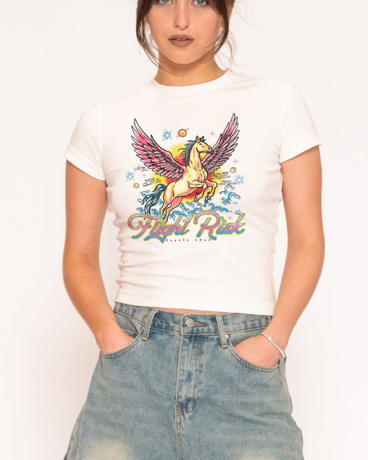 Flight Risk Longline Baby Tee