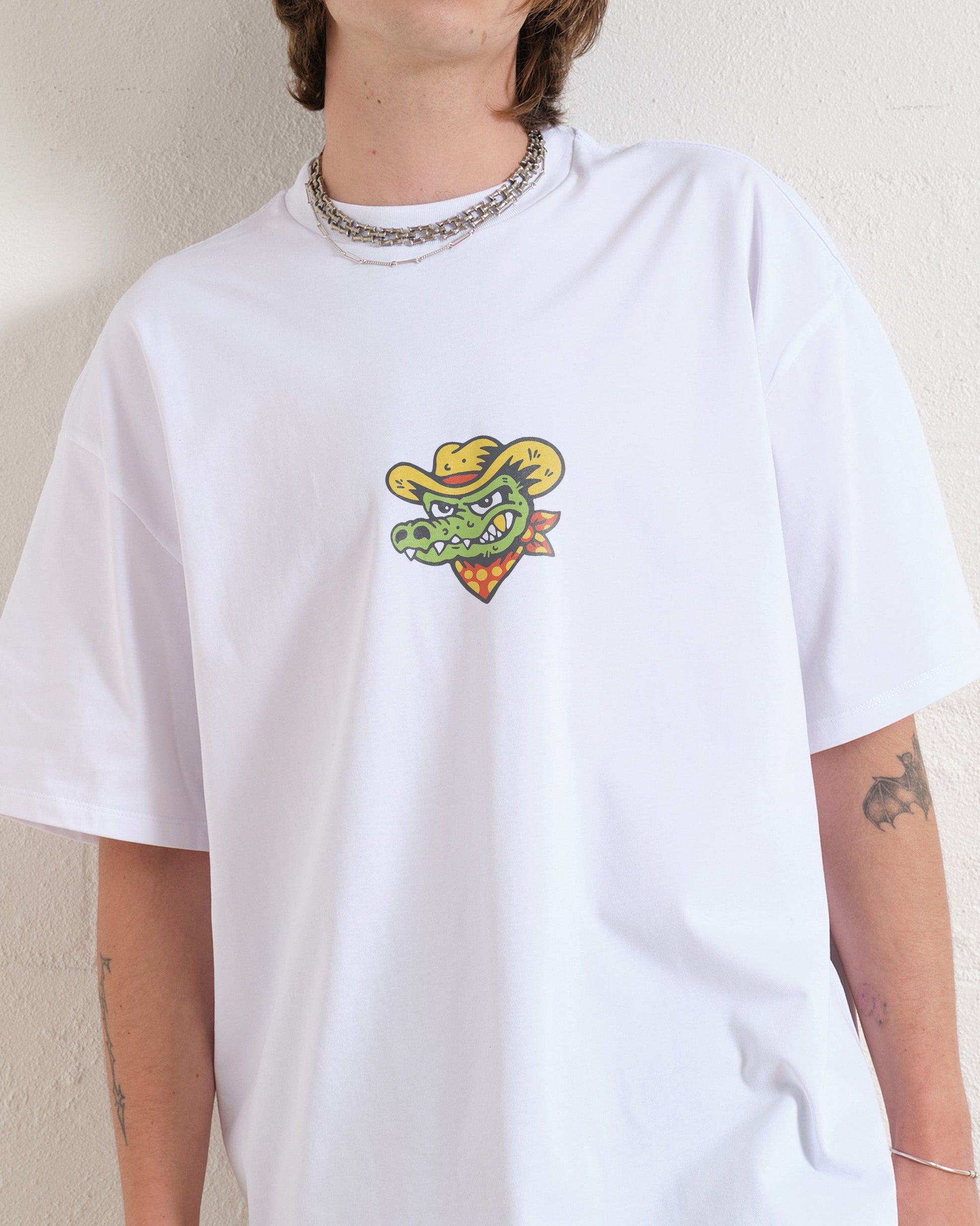 Yee Haw Crocodile Oversized Tee