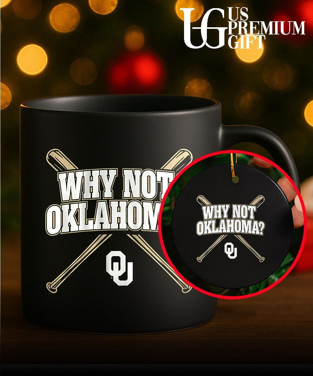 Why Not Oklahoma Oklahoma Sooners baseball shirt