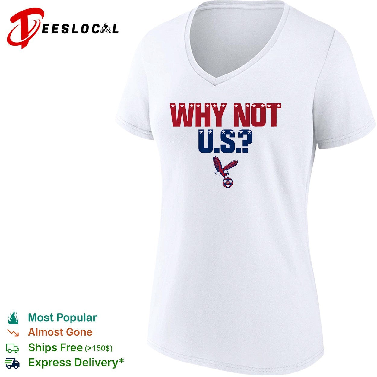 Why not US eagle soccer shirt