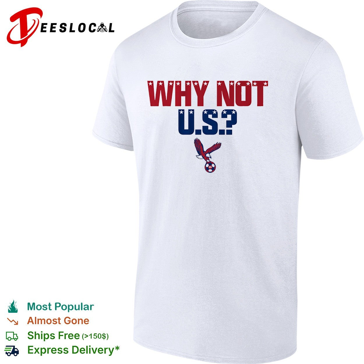 Why not US eagle soccer shirt