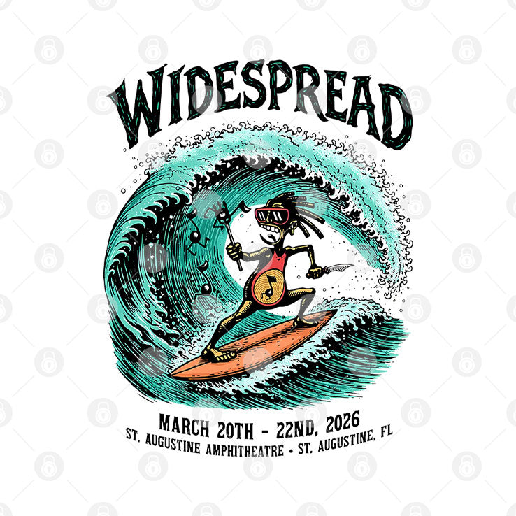 Widespread March 20th-22nd 2026 St Augustine Amphitheatre Shirt