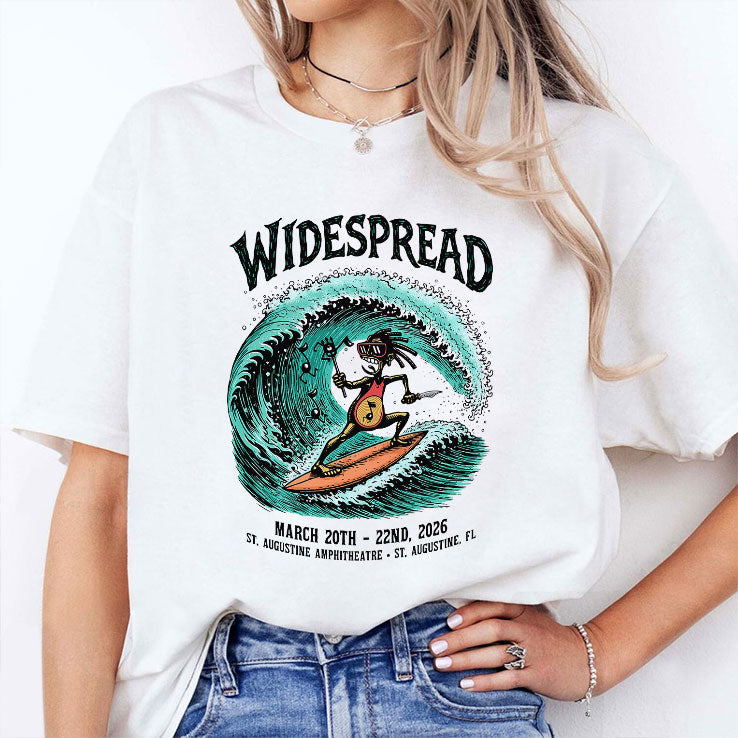 Widespread March 20th-22nd 2026 St Augustine Amphitheatre Shirt