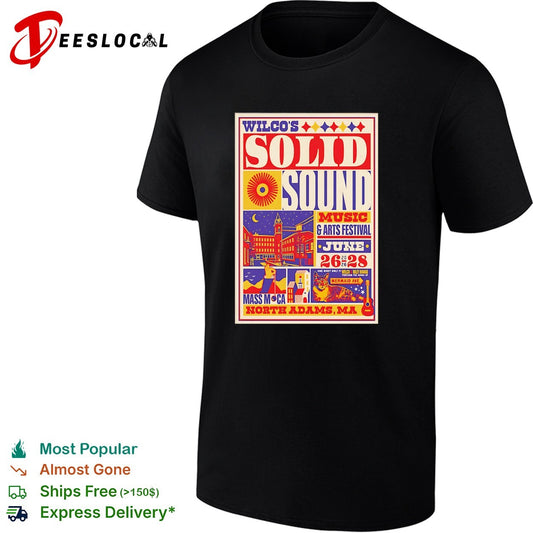 Wilco Solid Sound Festival June 26 28 2026 Poster shirt
