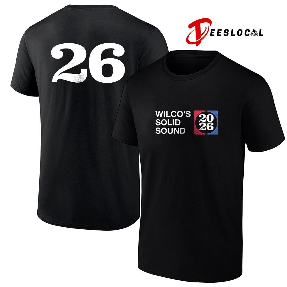 Wilco’s Solid Sound 2026 logo shirt