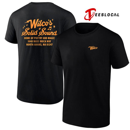 Wilco’s Solid Sound home of poetry and magic shirt