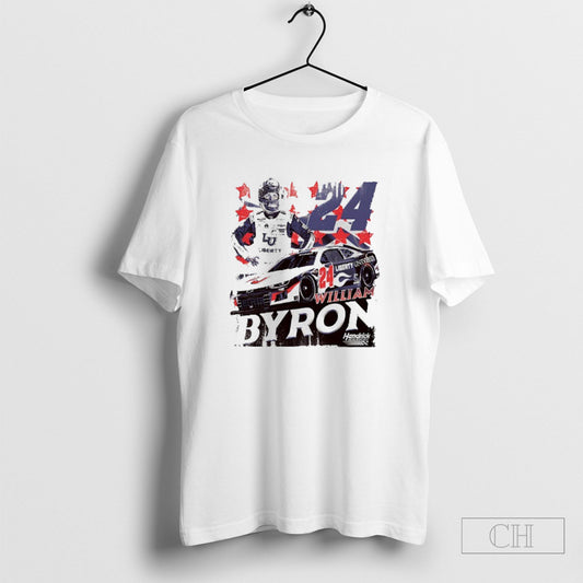 William Byron Hendrick Motorsports Liberty University Car Shirt