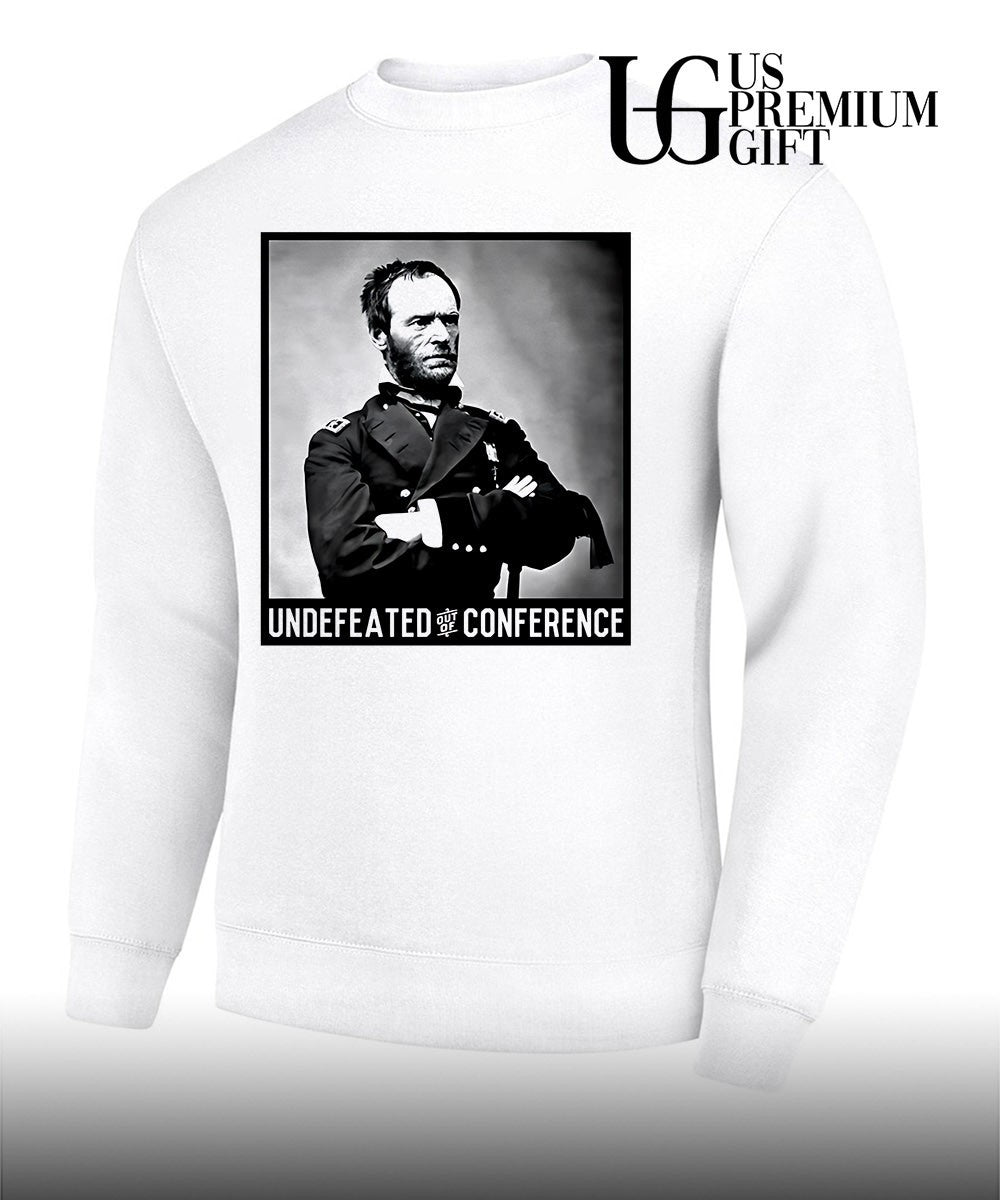 William Tecumseh Sherman American Civil War General undefeated out of conference shirt
