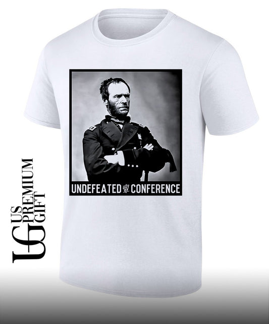William Tecumseh Sherman American Civil War General undefeated out of conference shirt