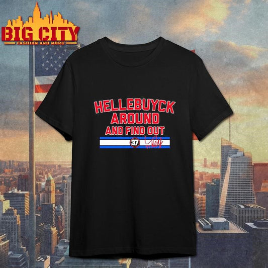 Winnipeg Jets Connor Hellebuyck Around and Find Out signature Shirt