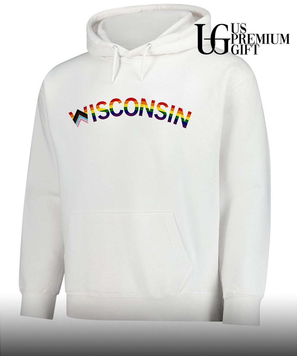 Wisconsin Pride Month 2026 LGBTQ rainbow shirt
