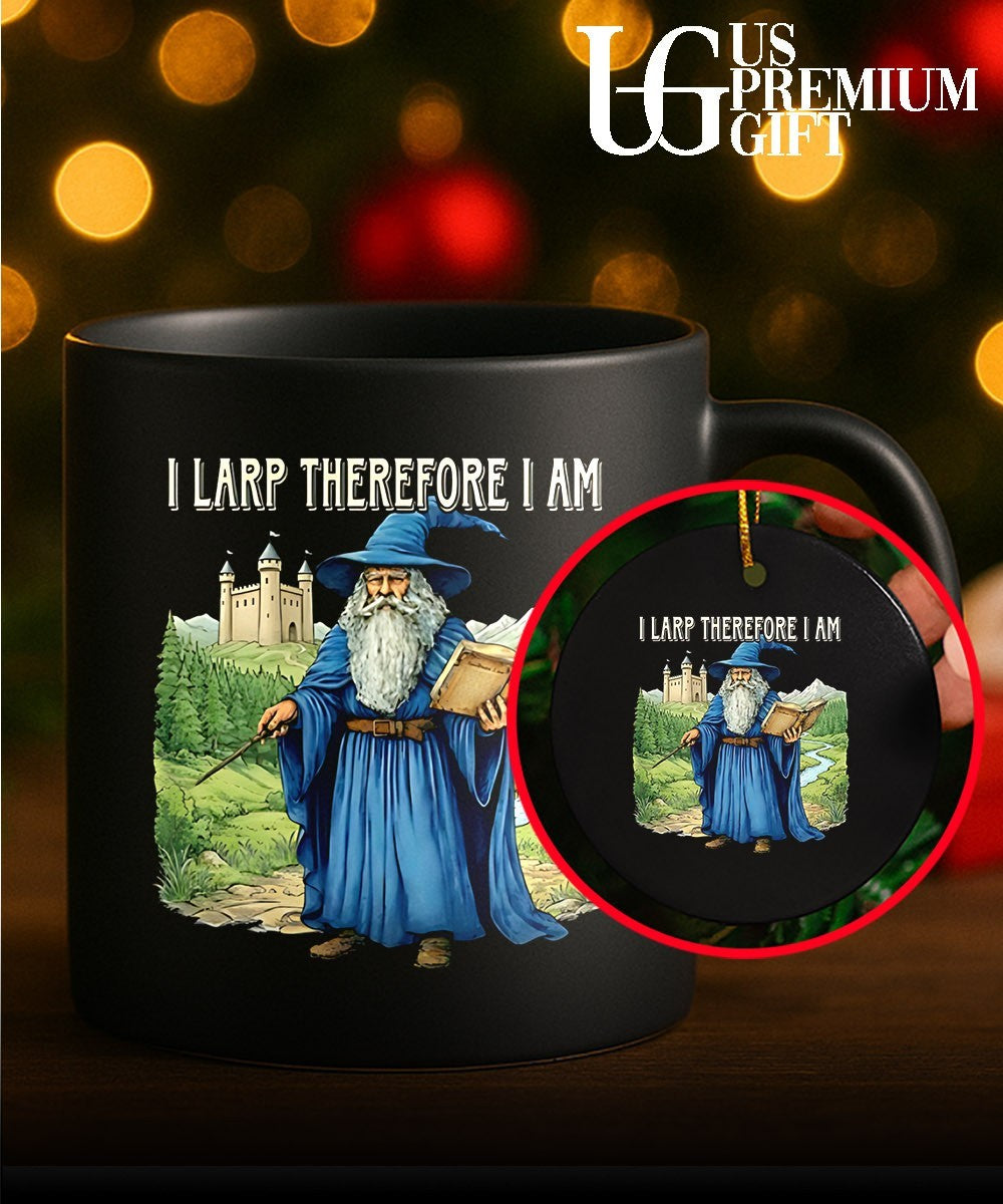 Wizard I larp therefore I am shirt