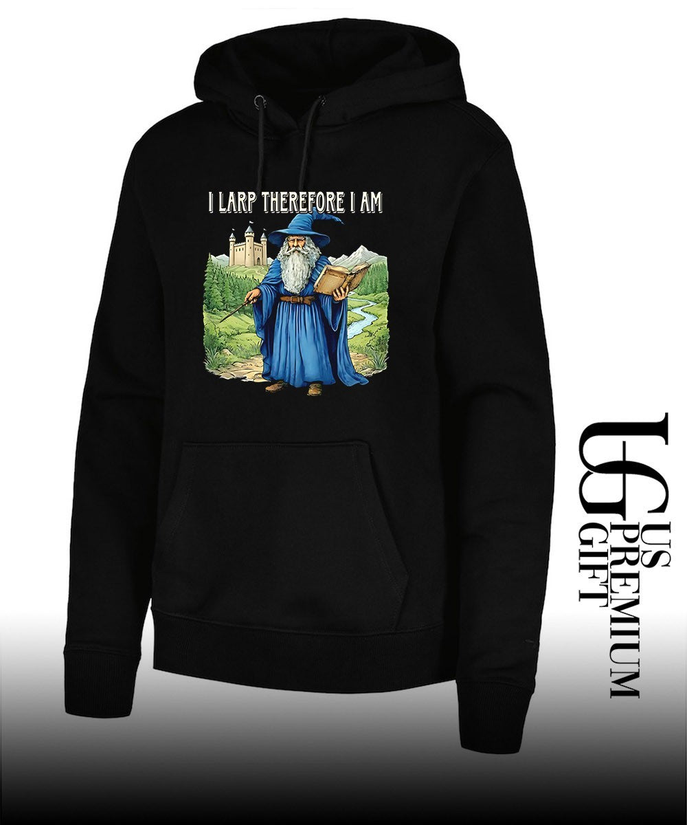 Wizard I larp therefore I am shirt