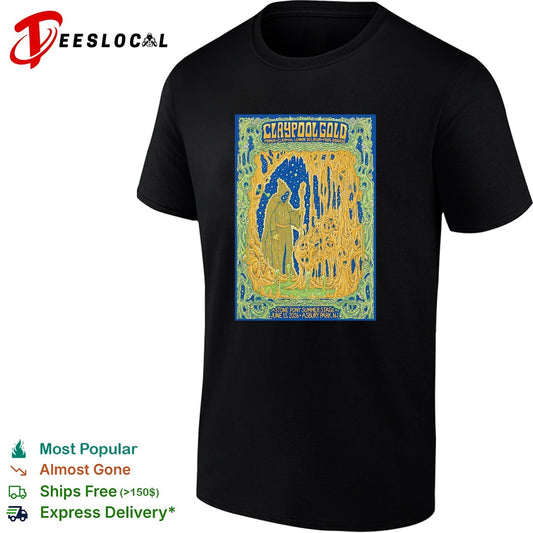 Wizard figure ornate forest Stone Pony Summer Stage Asbury Park concert poster art shirt
