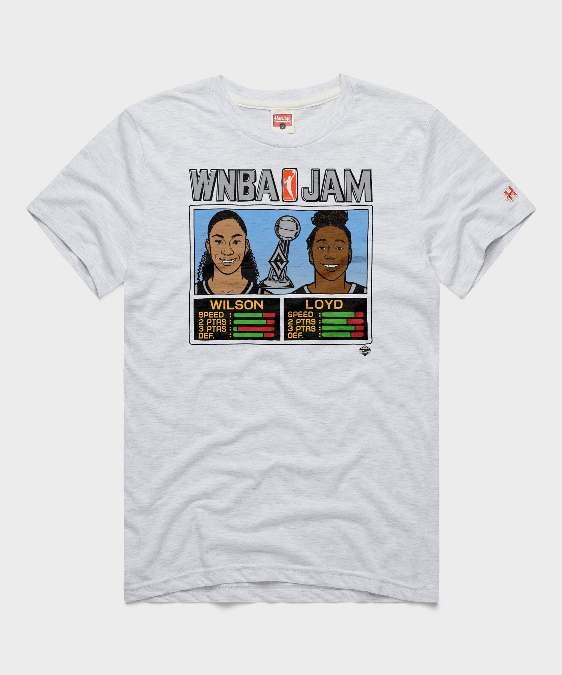WNBA Jam Aces 2025 Champs Wilson And Loyd