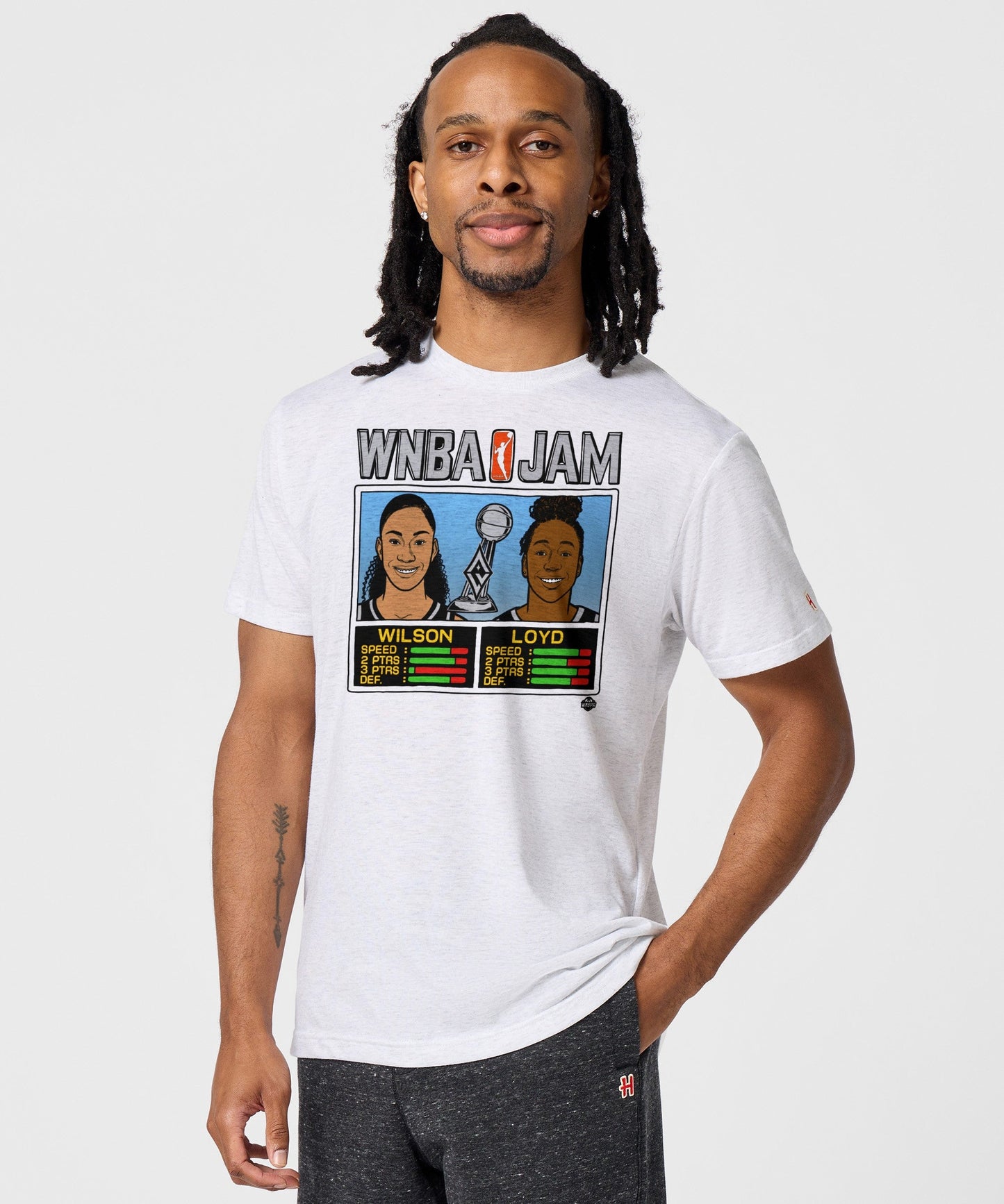 WNBA Jam Aces 2025 Champs Wilson And Loyd