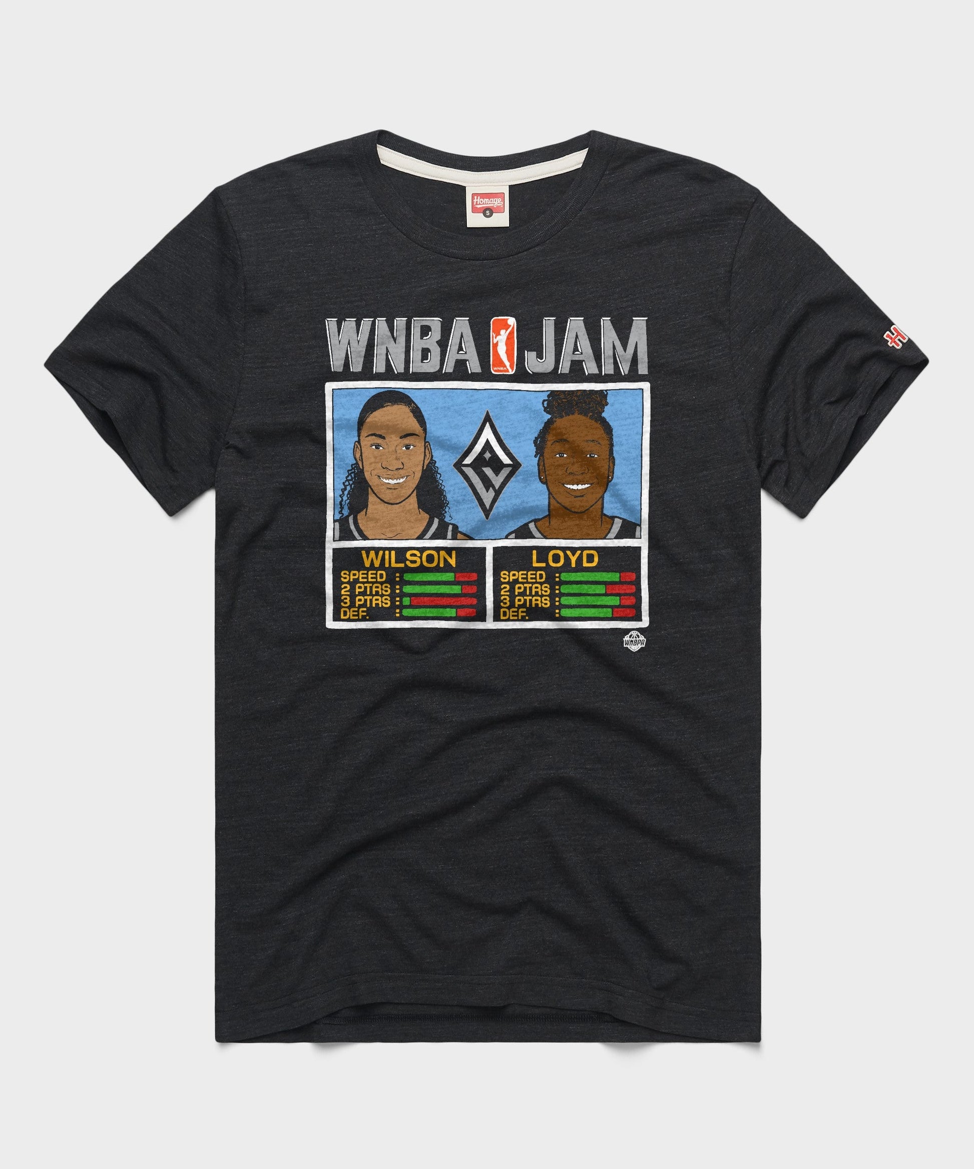 WNBA Jam Aces Wilson And Loyd