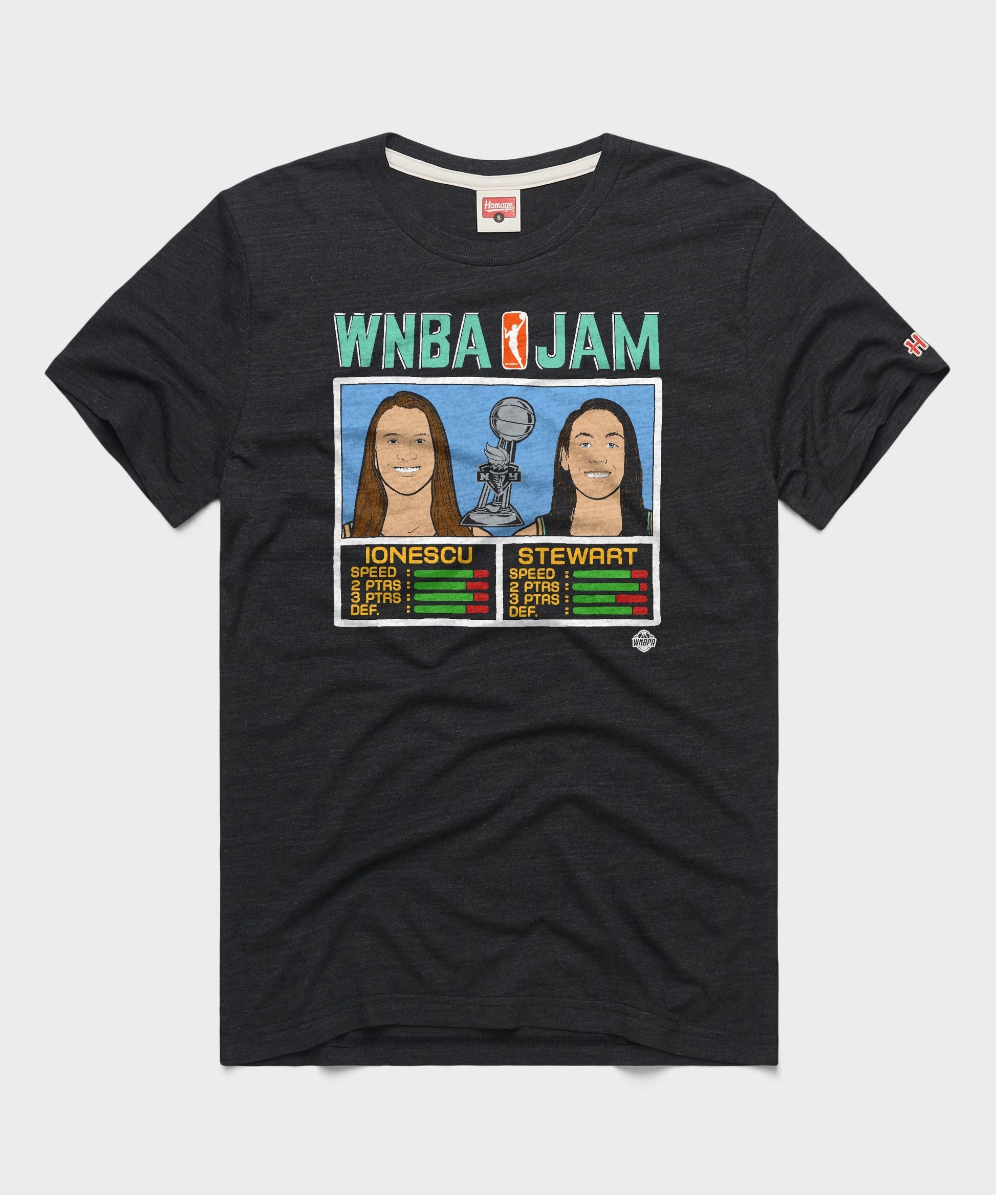 WNBA Jam Liberty 2024 Champs Ionescu And Stewart