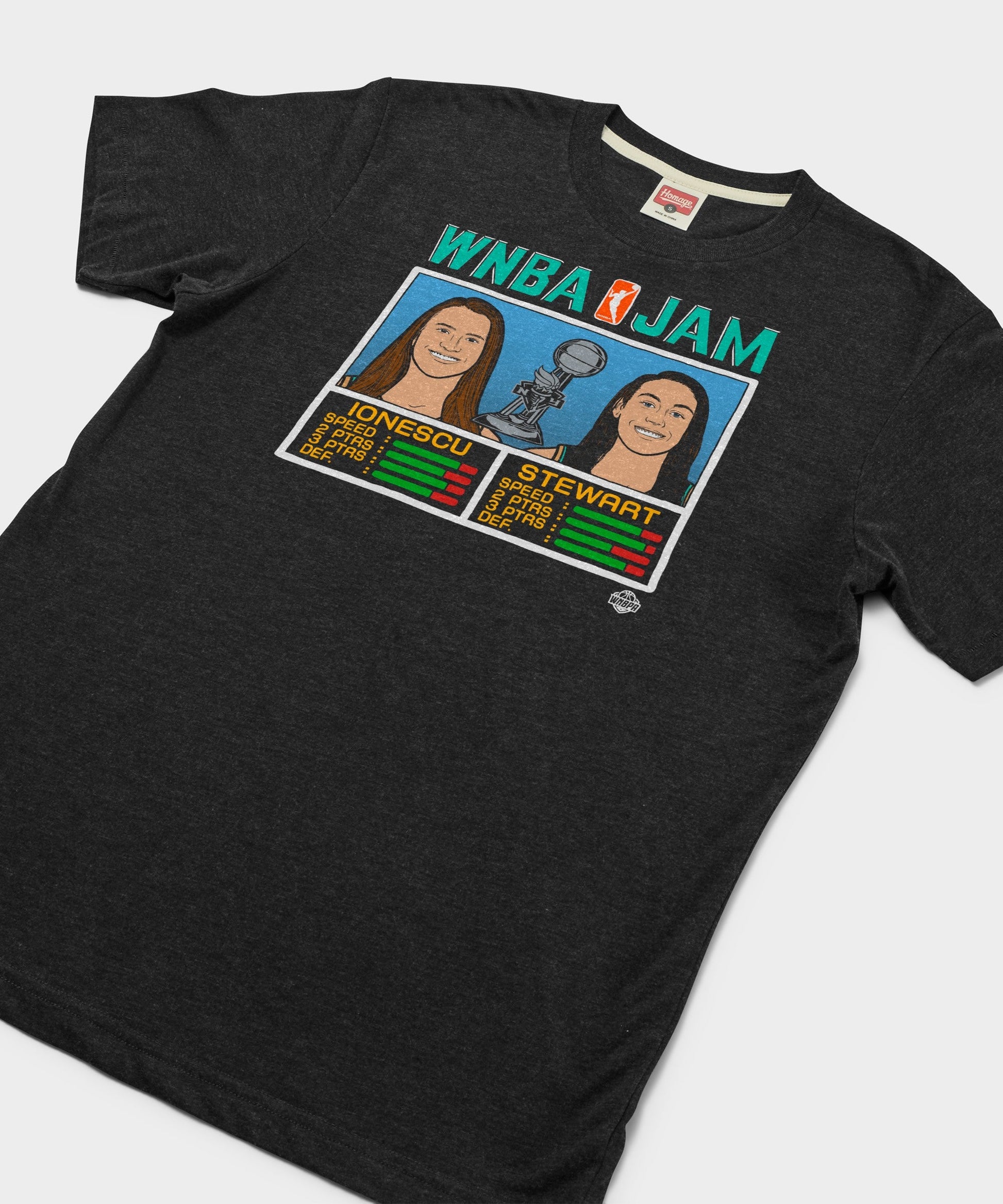 WNBA Jam Liberty 2024 Champs Ionescu And Stewart