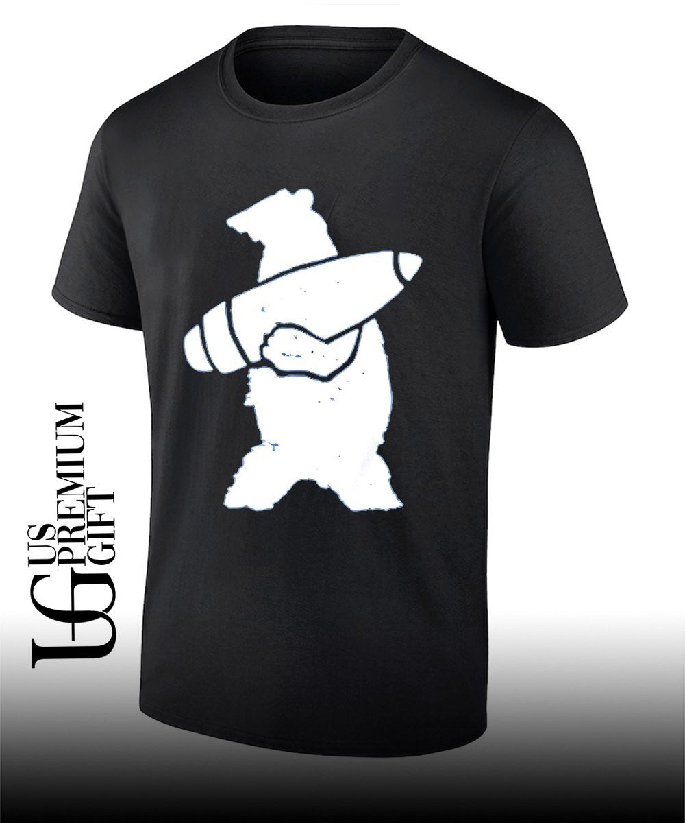 Wojtek is famous for carrying ammunition shirt
