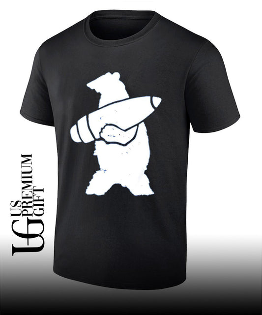Wojtek is famous for carrying ammunition shirt