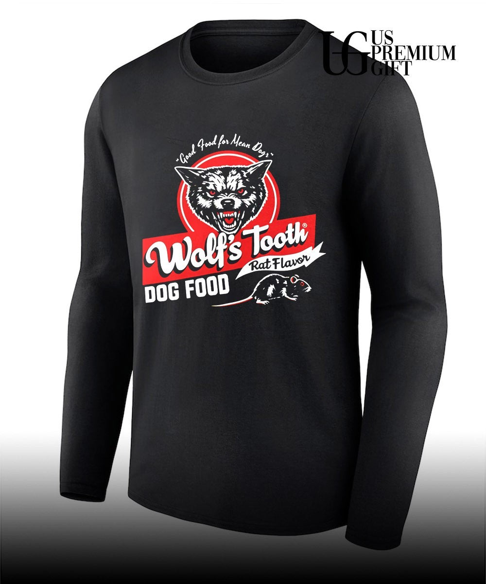 Wolf’s tooth dog food rat flavor shirt