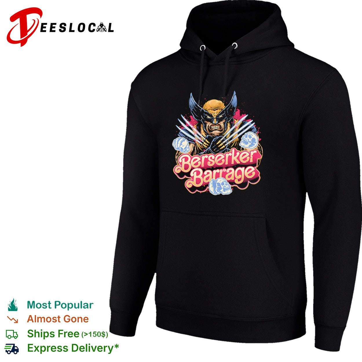 Wolverine Berserker Barrage shirt