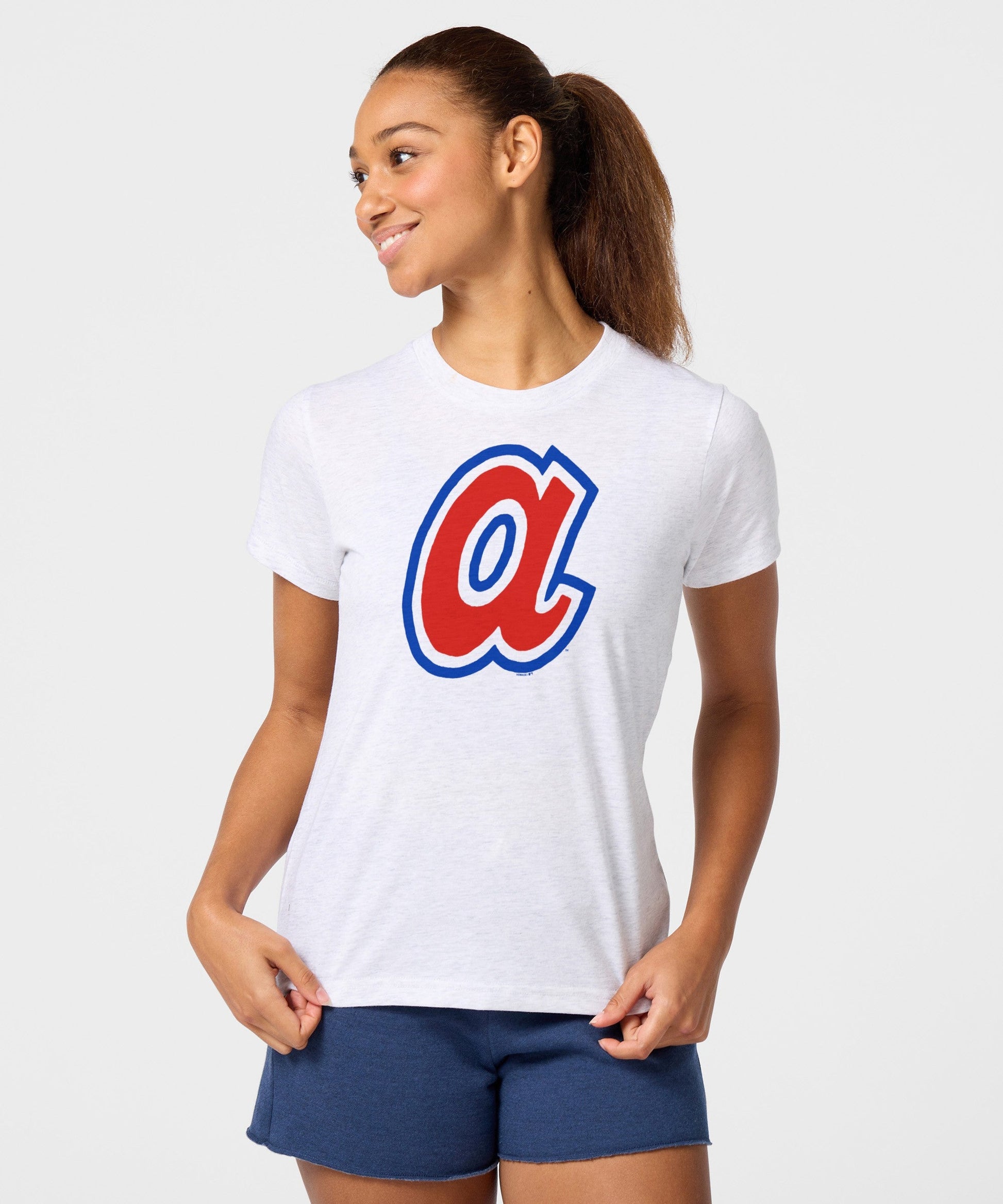 Women's Atlanta Braves Cap Logo '72