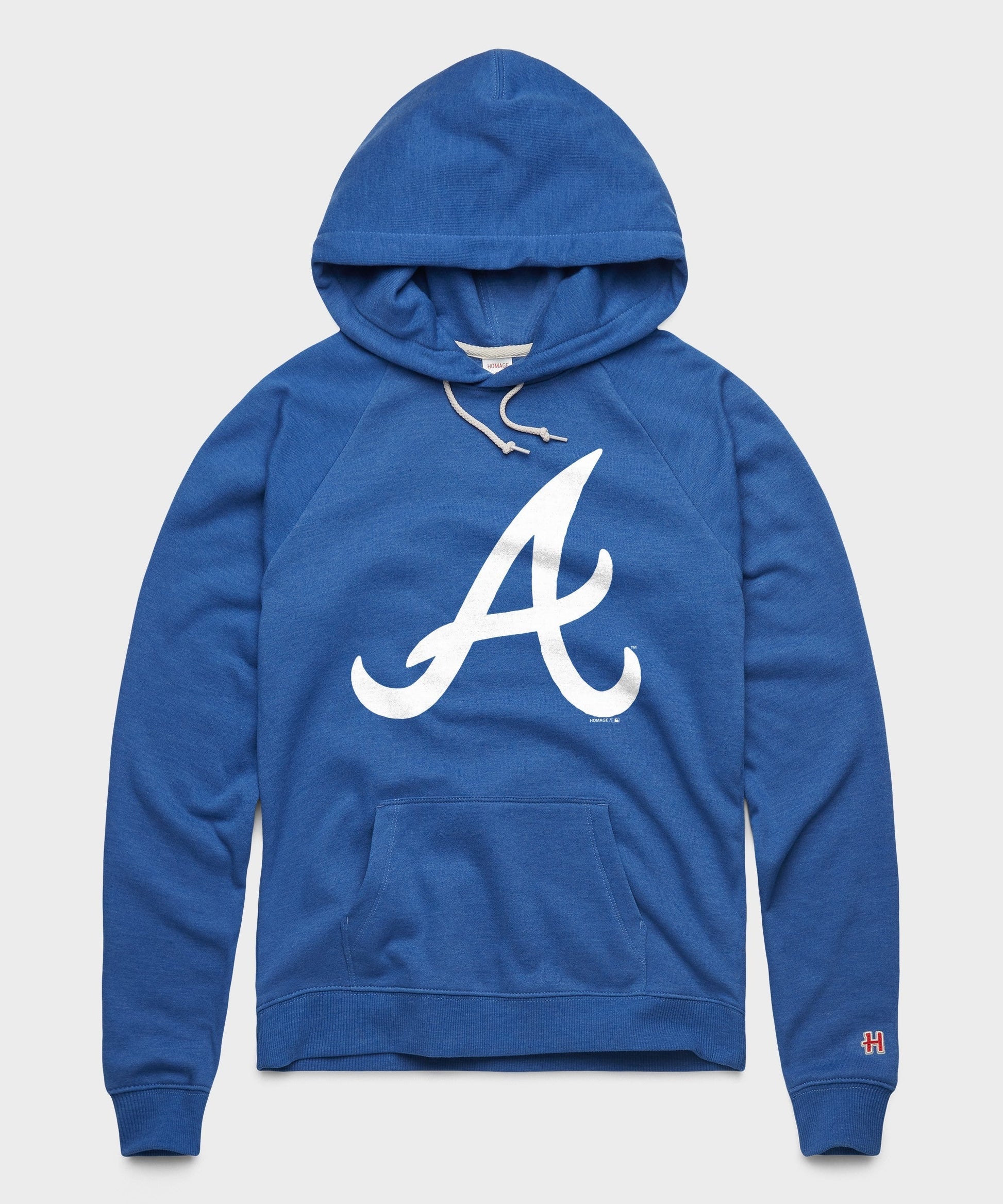 Women's Atlanta Braves Cap Logo '81 Hoodie