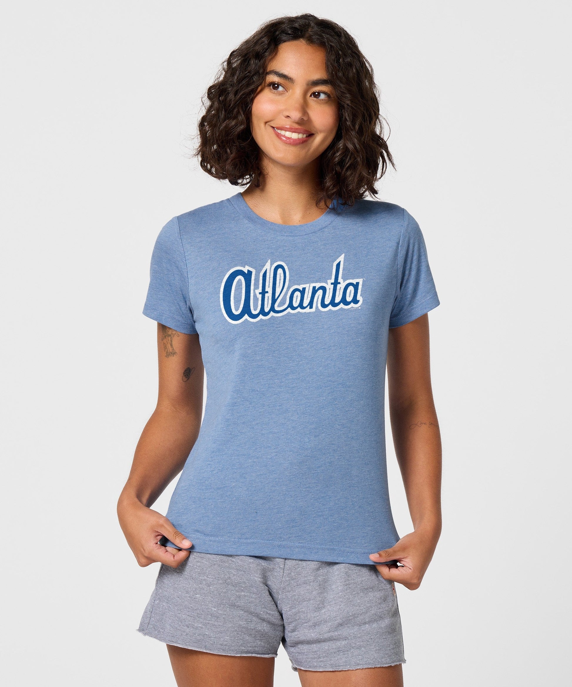 Women's Atlanta Braves Jersey Logo '80