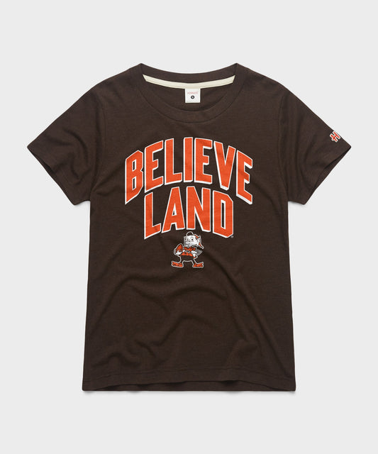 Women's Believeland Cleveland Browns Brownie