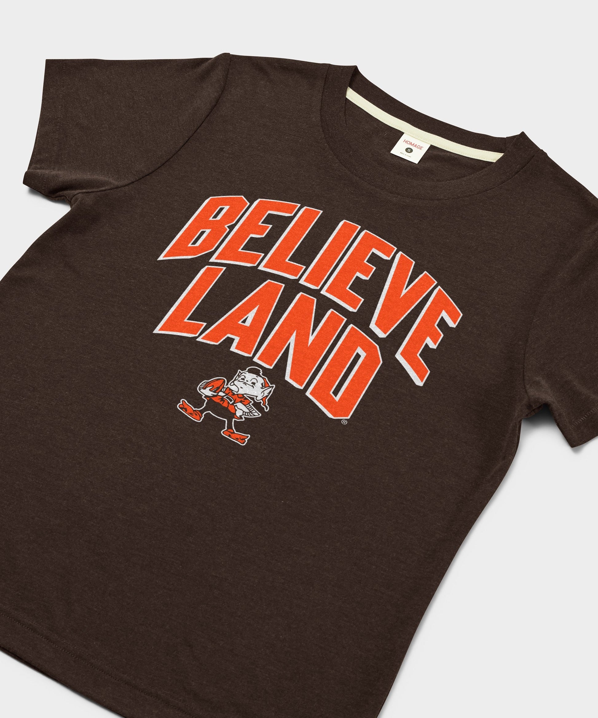 Women's Believeland Cleveland Browns Brownie