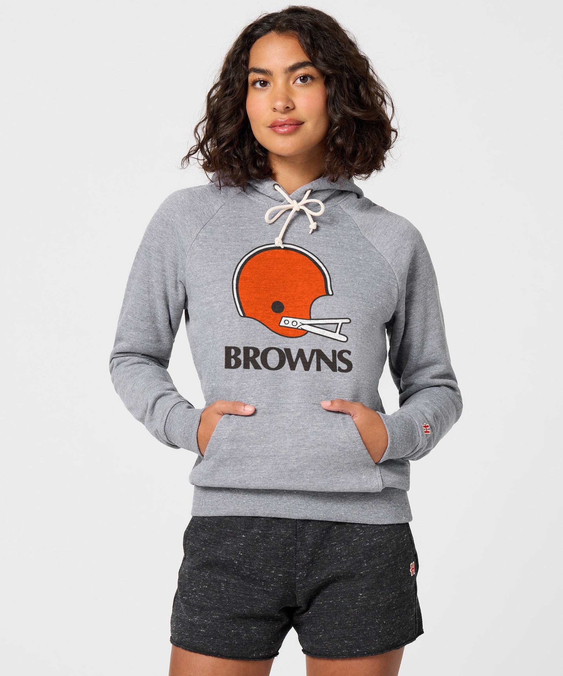 Women's Cleveland Browns Big Helmet Hoodie