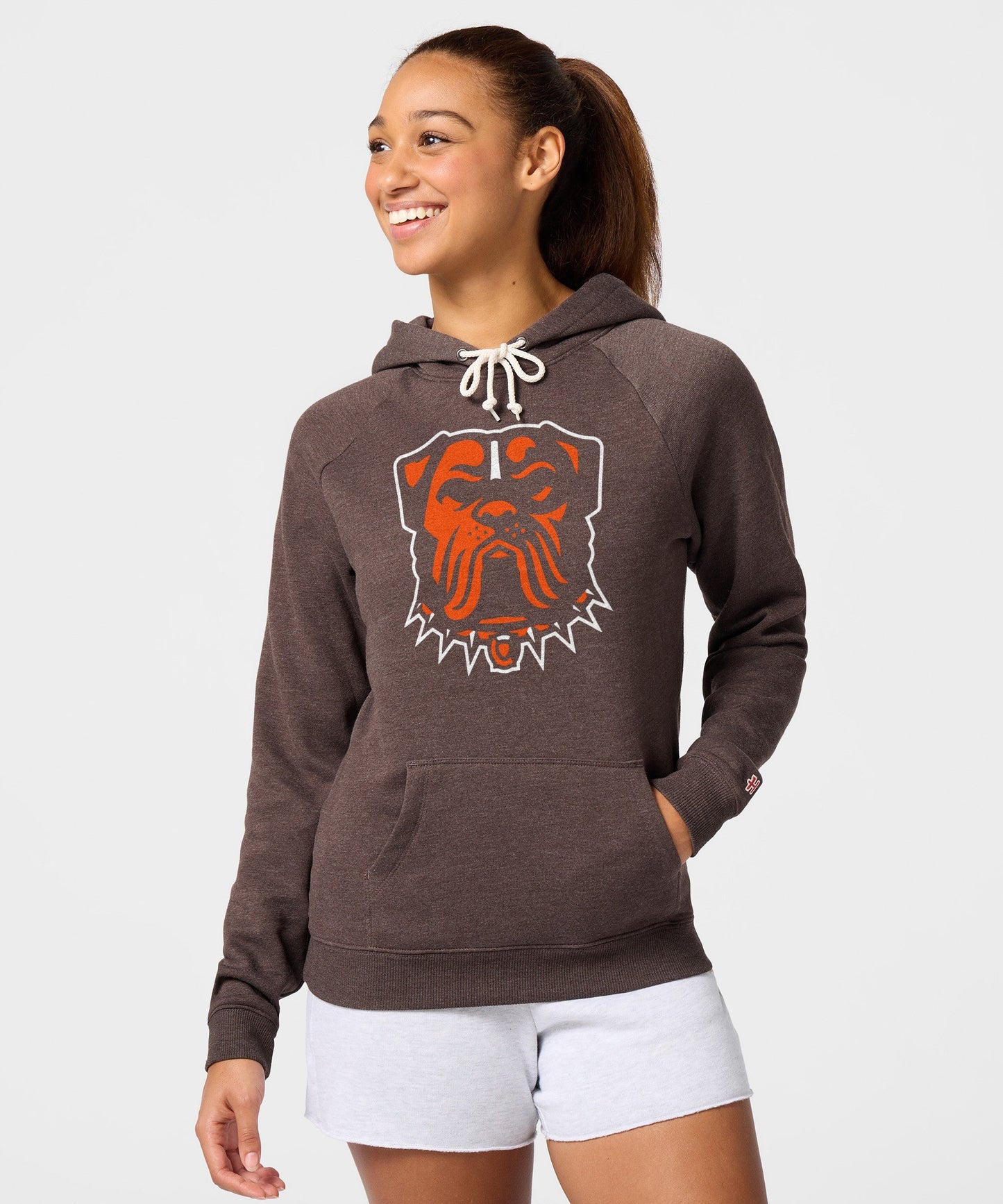 Women's Cleveland Browns Dog Logo Hoodie
