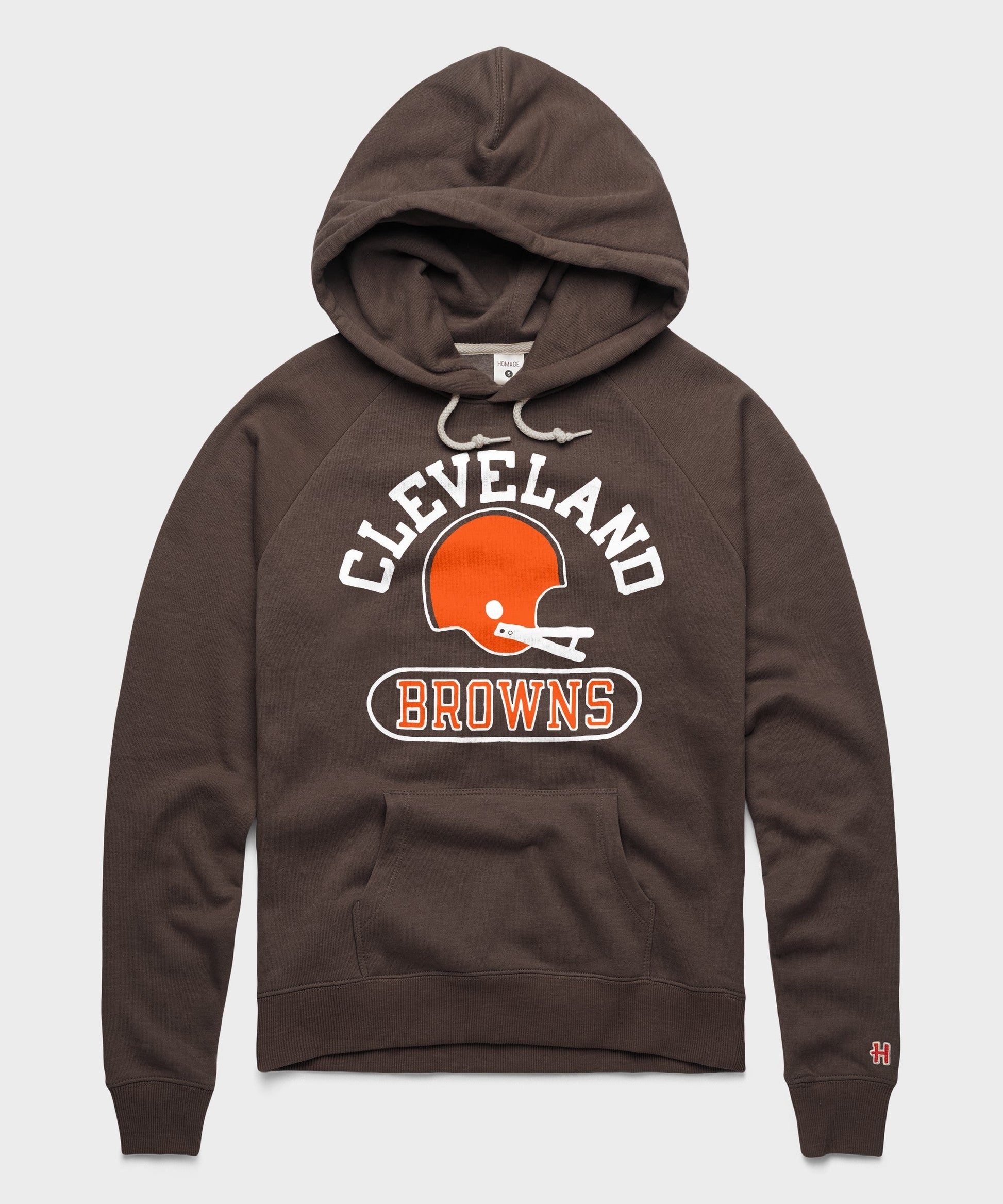 Women's Cleveland Browns Throwback Helmet Hoodie