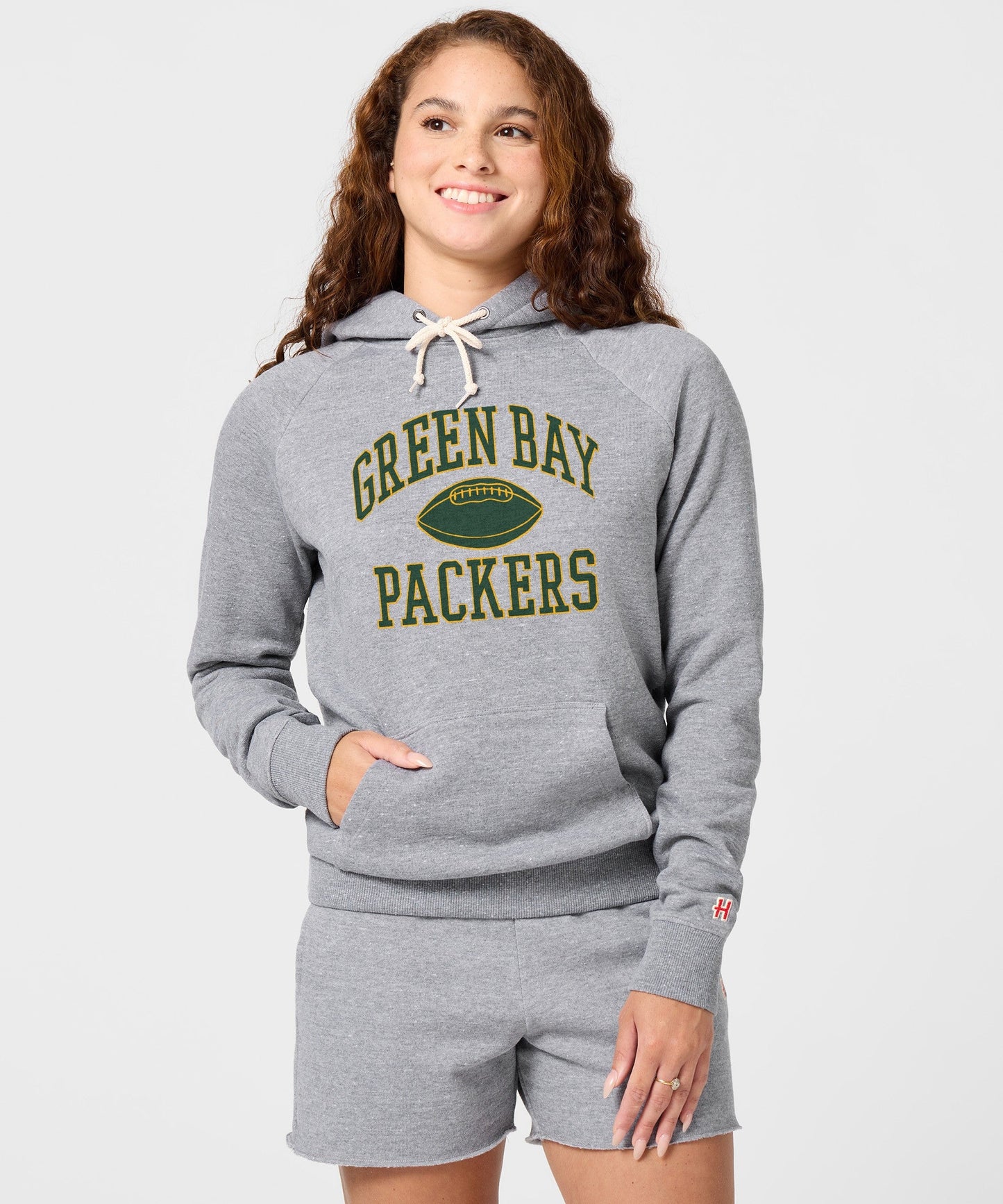 Women's Green Bay Packers Gridiron Hoodie