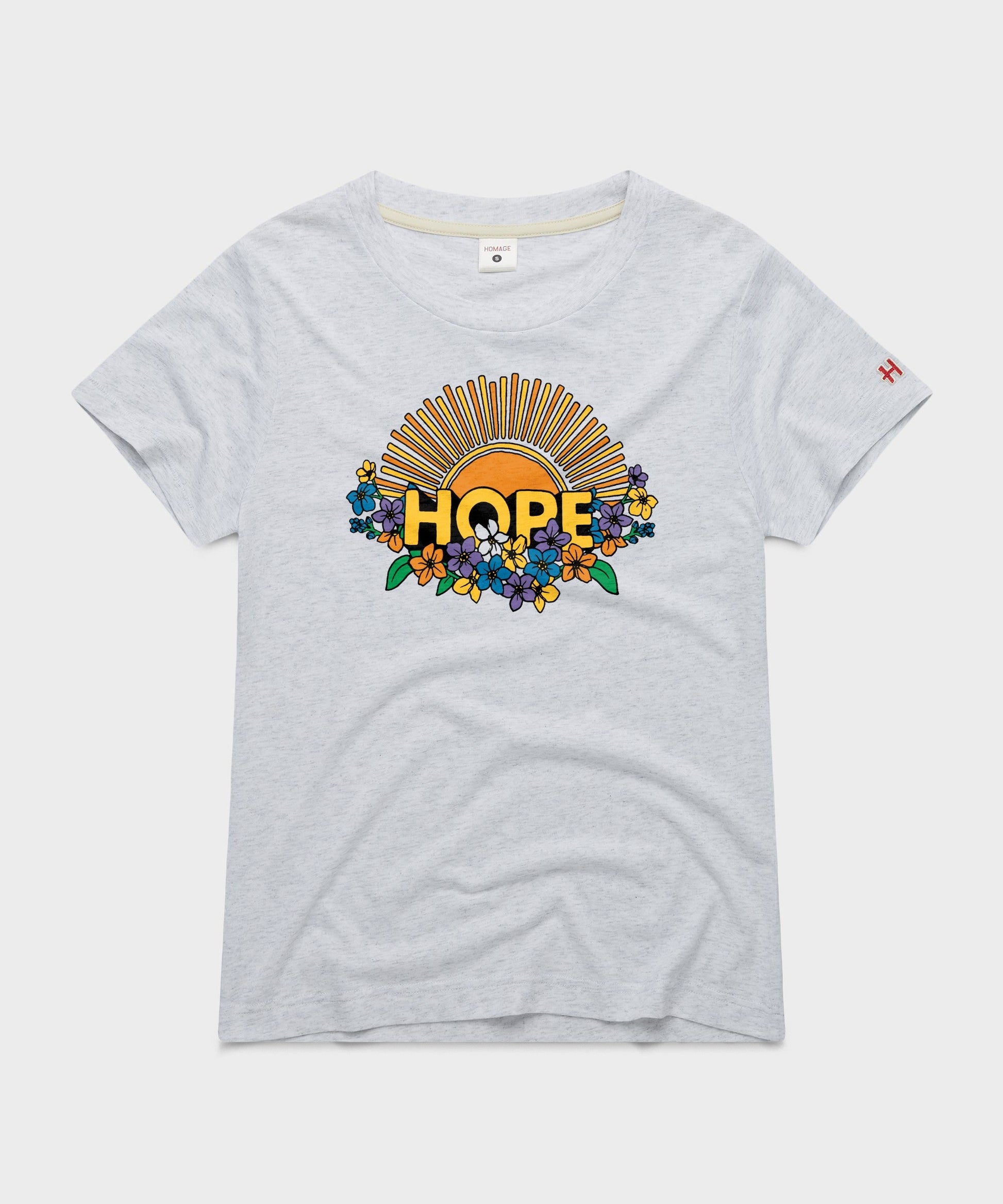 Women's Hope Sun And Flowers
