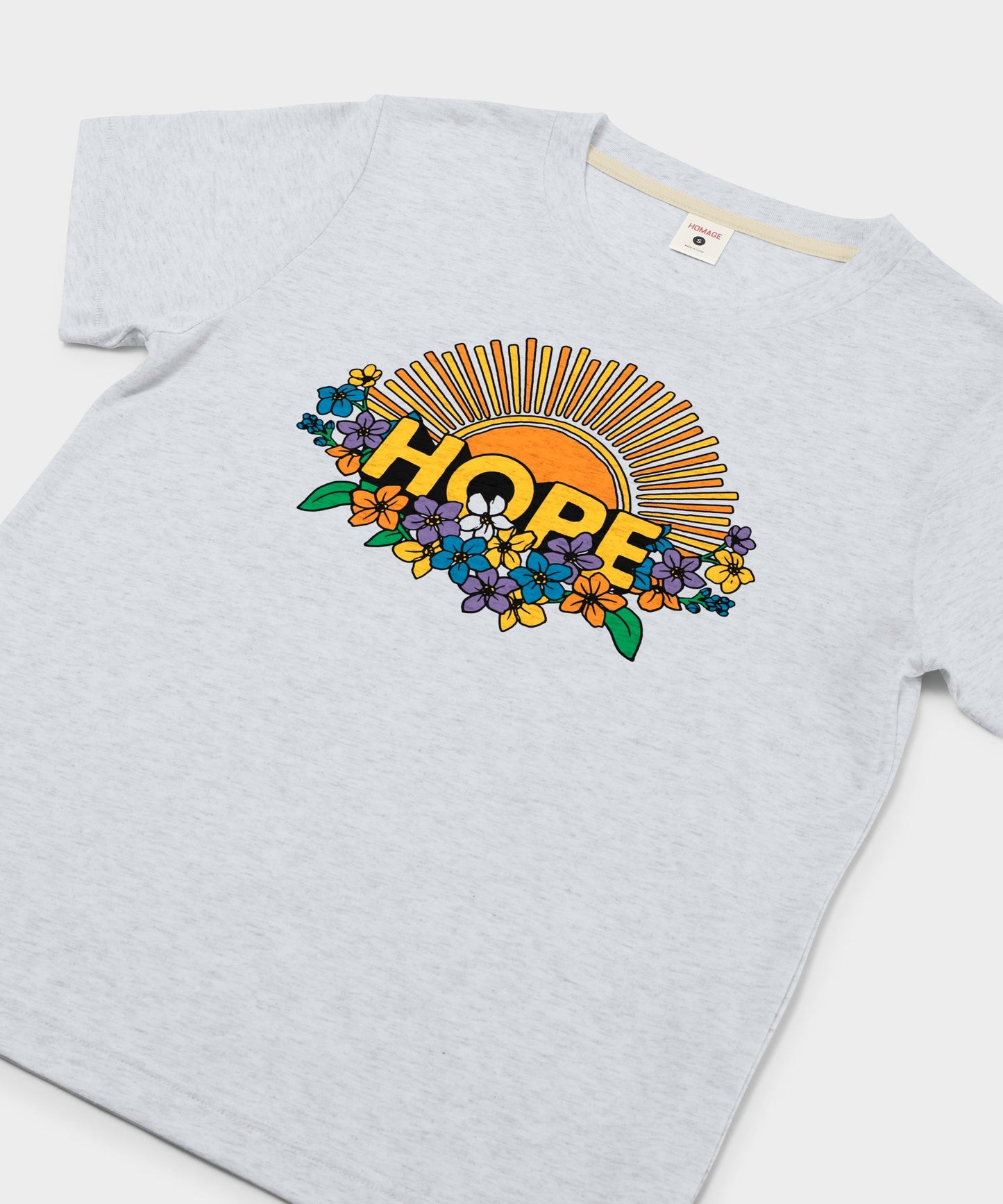Women's Hope Sun And Flowers