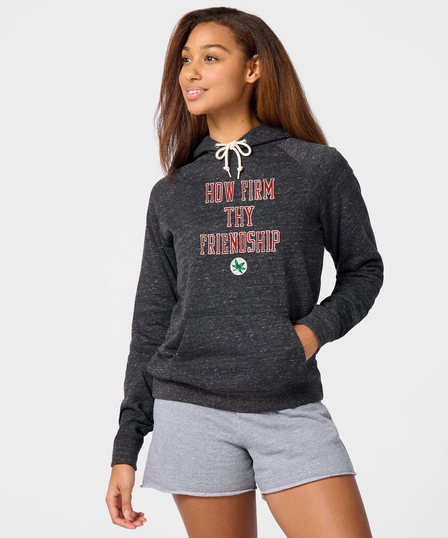 Women's How Firm Buckeye Leaf Hoodie