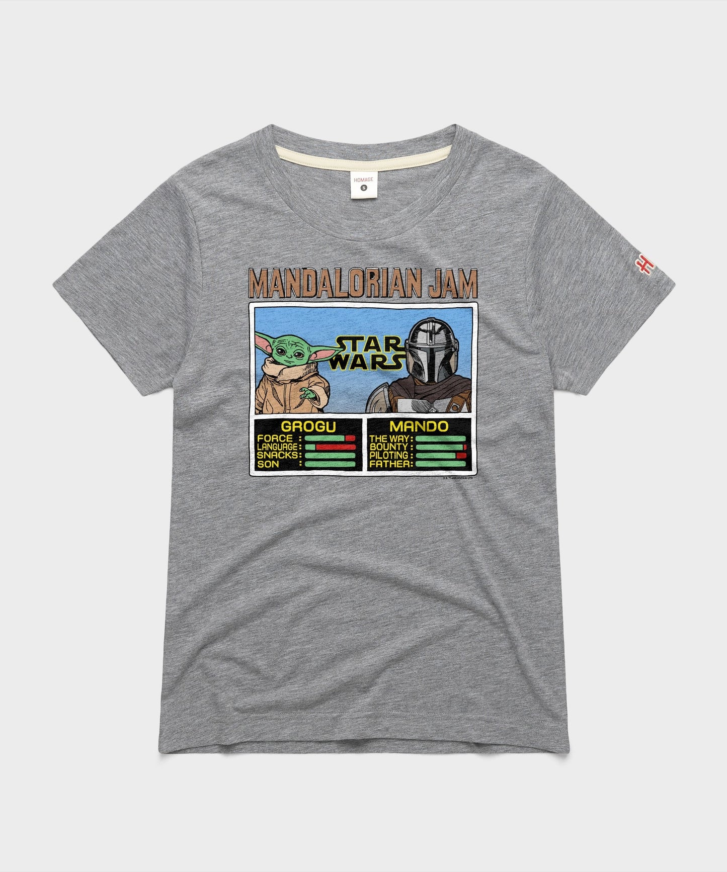 Women's Mandalorian Jam Grogu And Mando