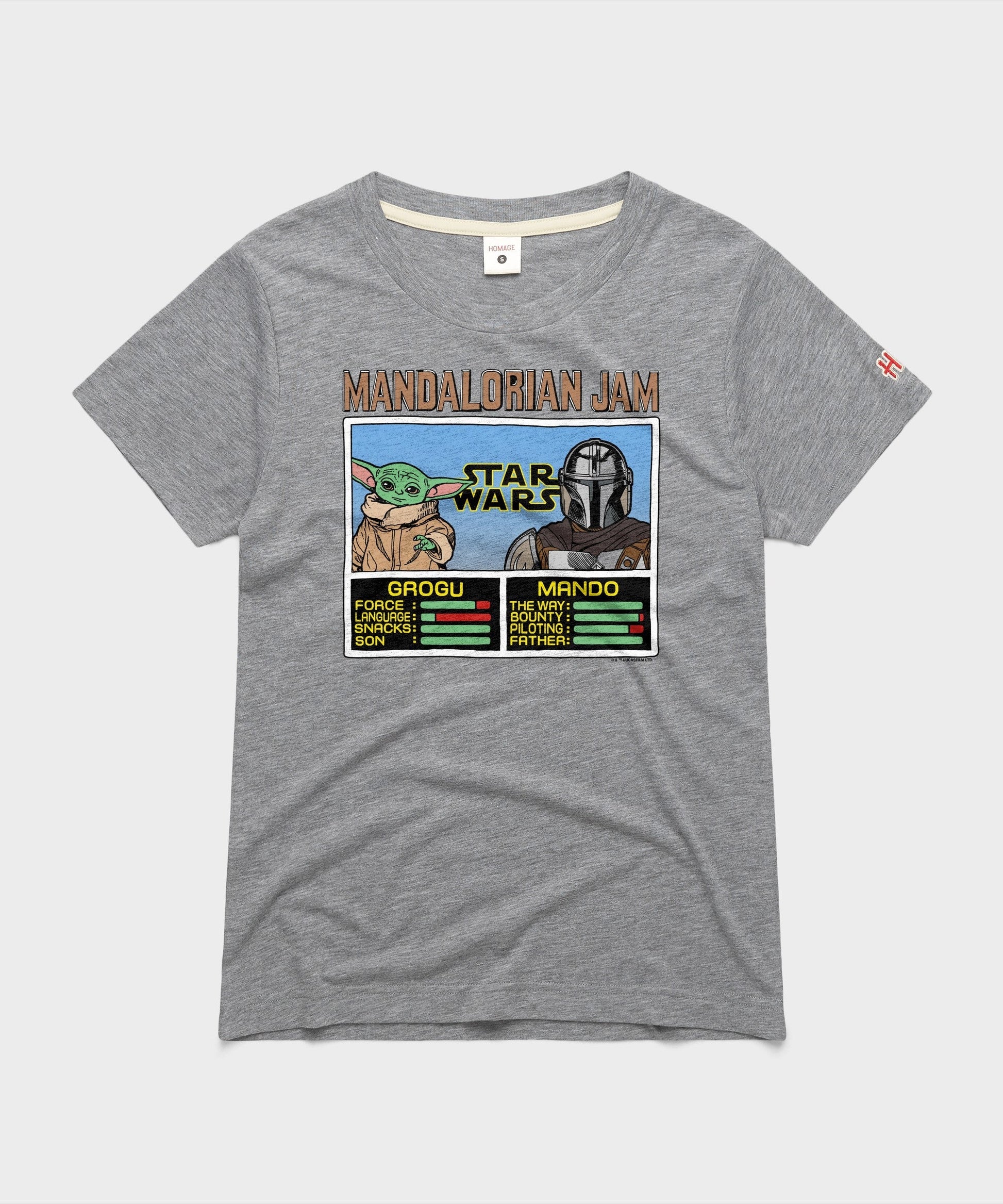 Women's Mandalorian Jam Grogu And Mando