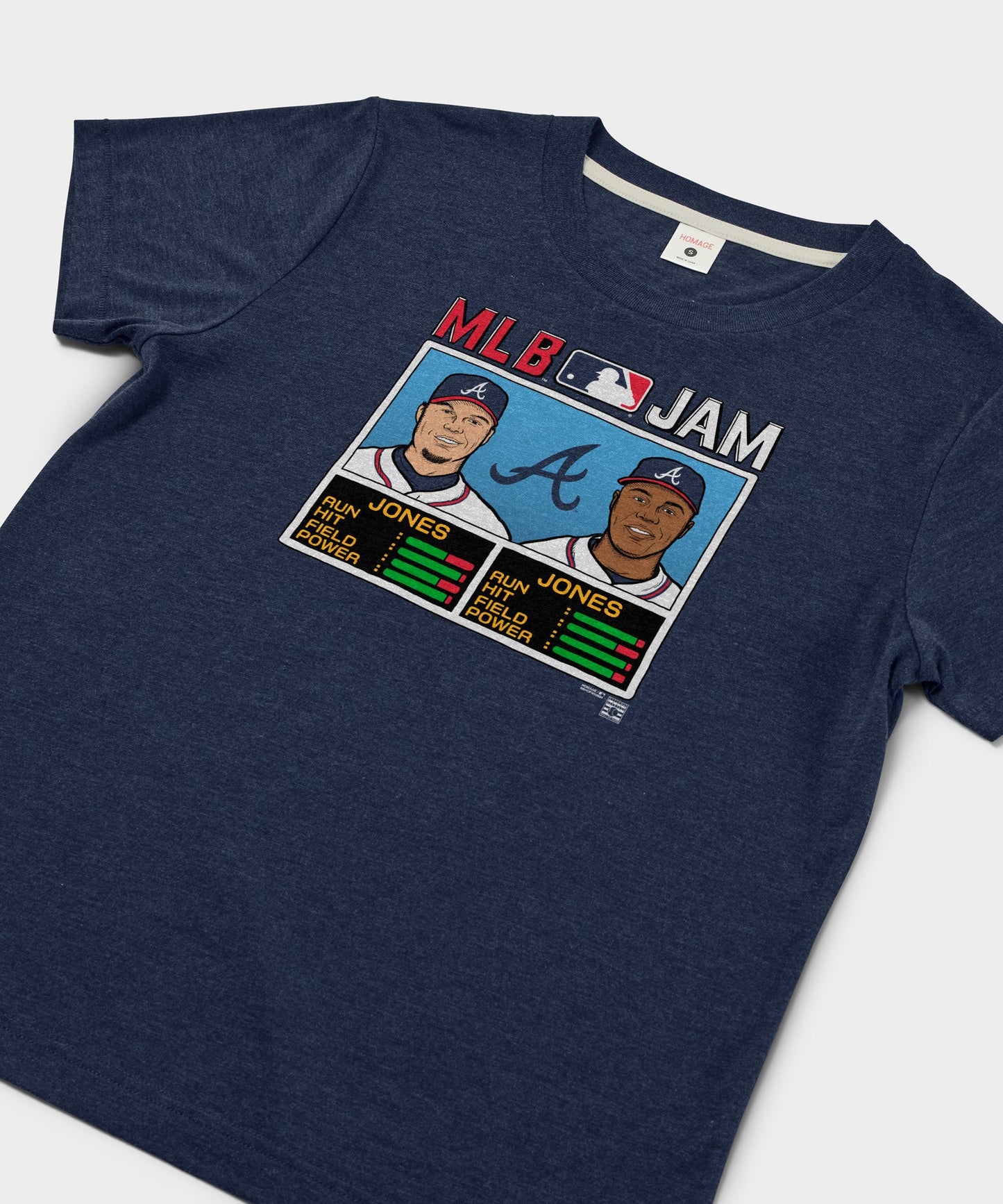 Women's MLB Jam Braves Jones and Jones