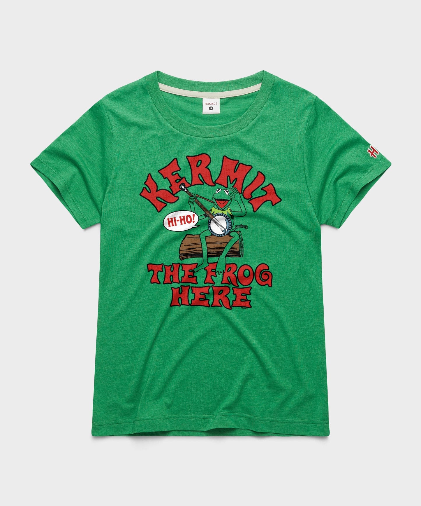 Women's Muppets Kermit The Frog Here T-Shirt