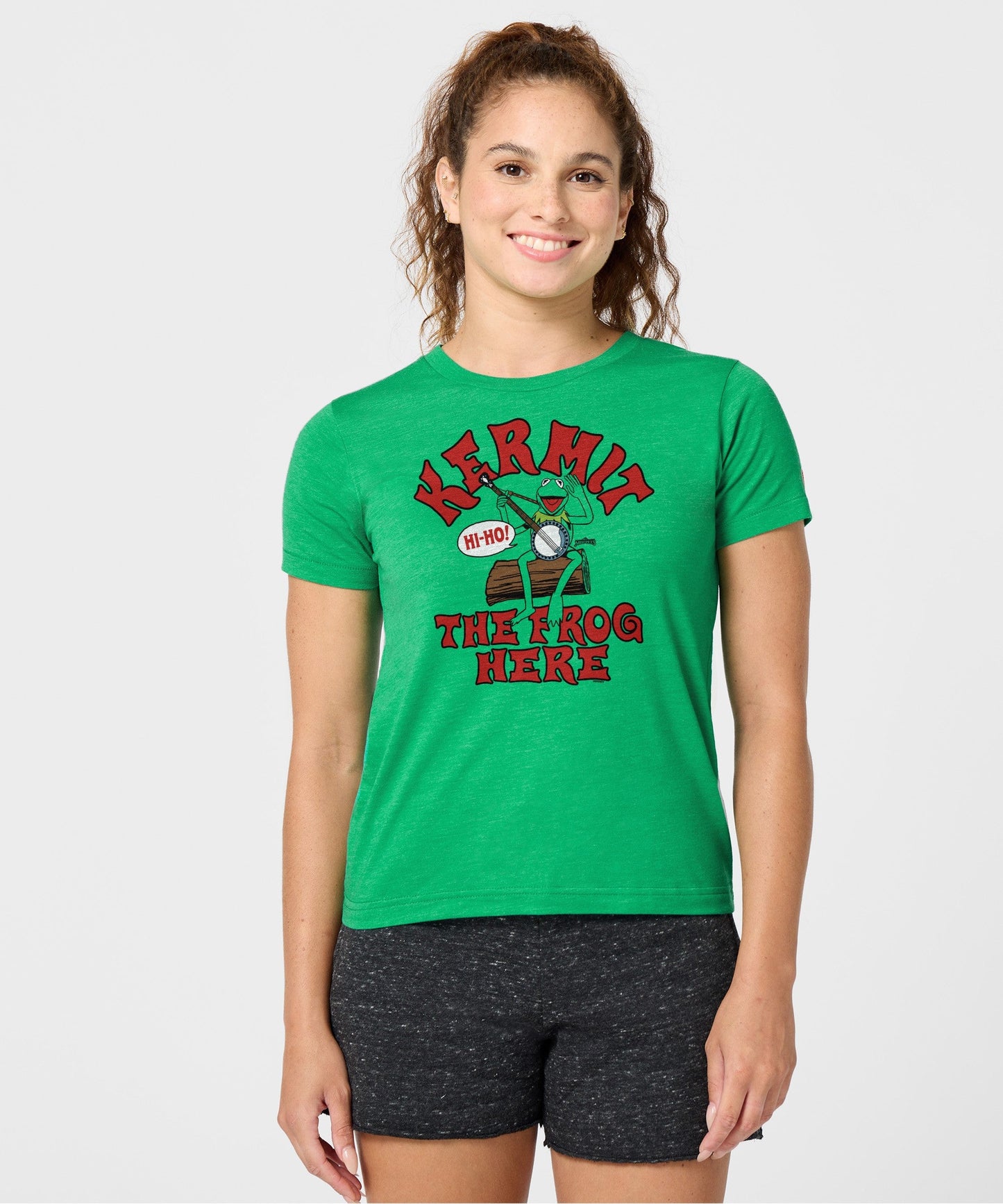 Women's Muppets Kermit The Frog Here T-Shirt