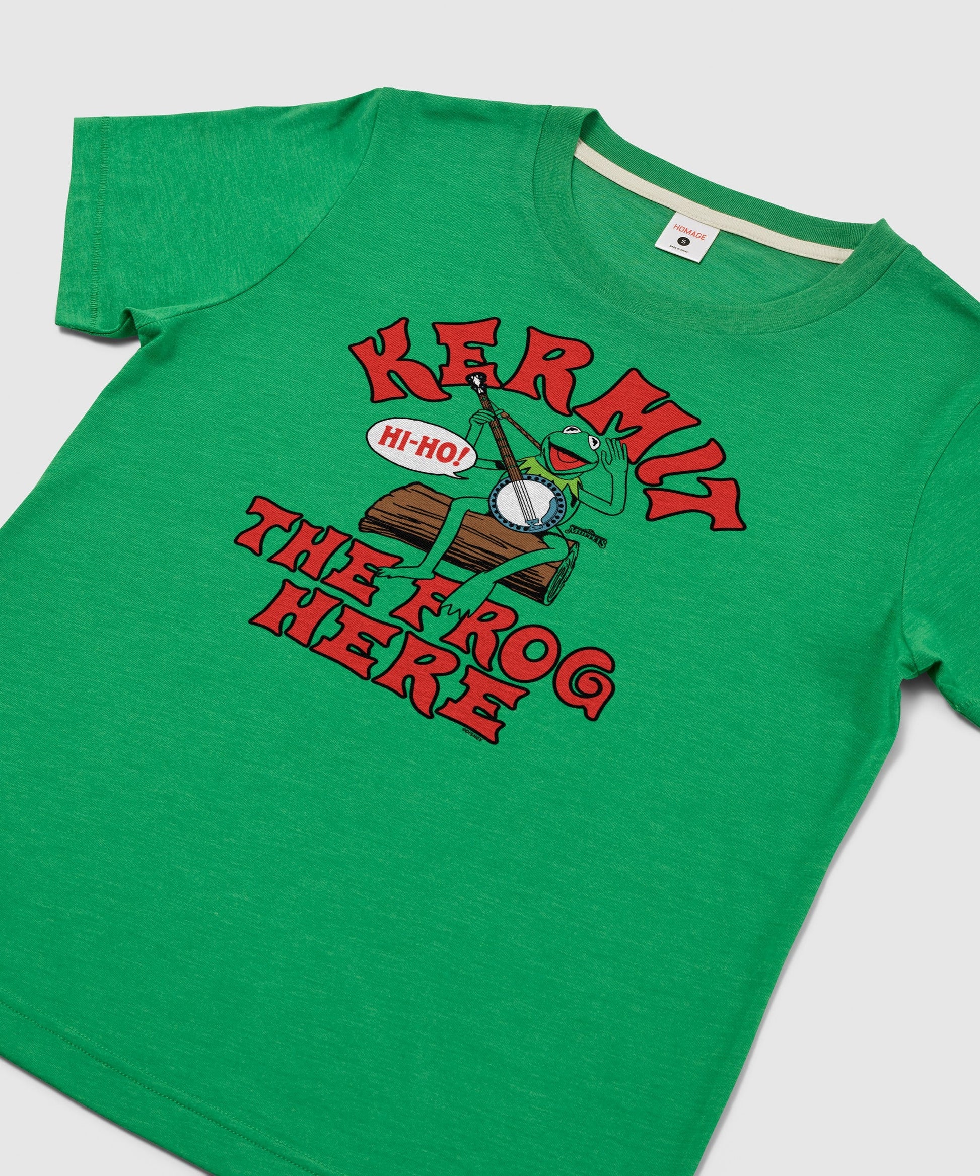 Women's Muppets Kermit The Frog Here T-Shirt
